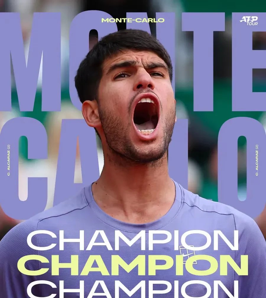 关于蒙特卡洛大师赛绝杀拉沃尔杯，阿尔卡拉斯统治全场的信息